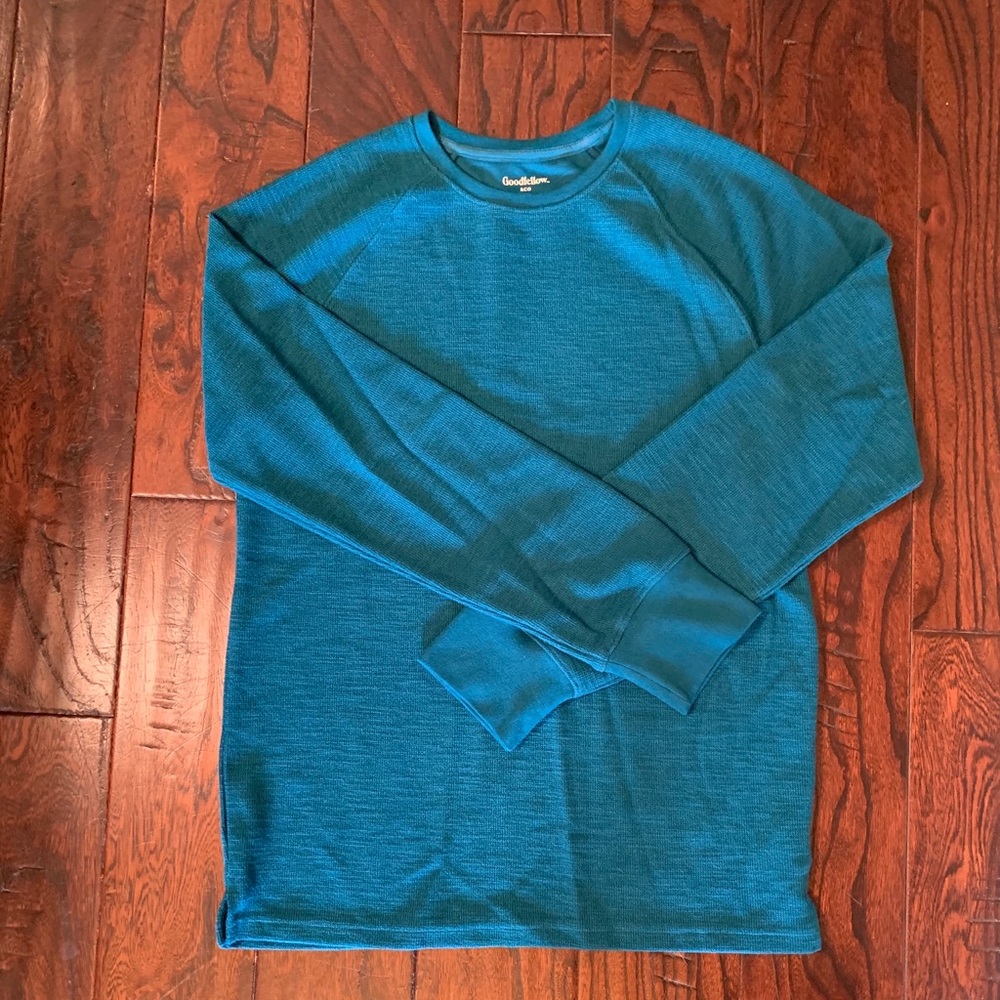 Men’s Teal Crew Neck Sweater